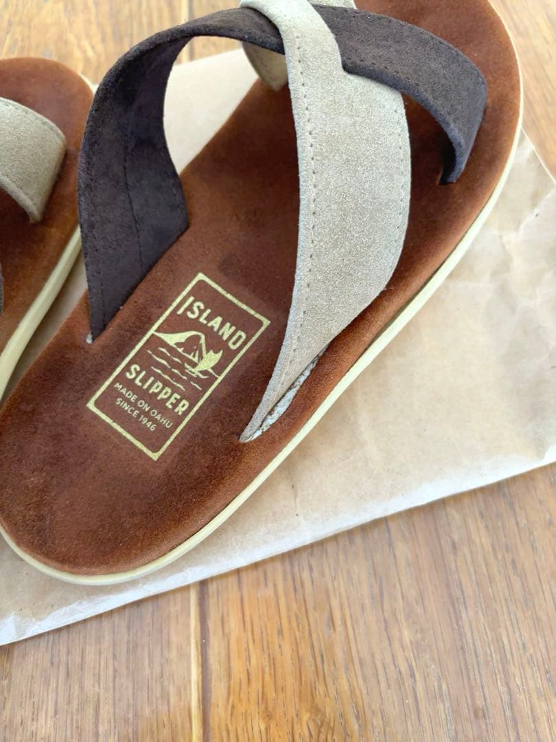 【 SLIPPER 】 スエードサンダル　ハワイ限定