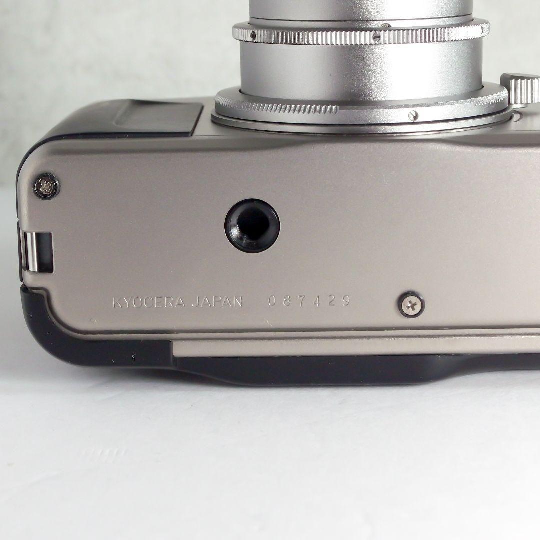 完動美品 コンタックス CONTAX TVS 専用革ケース レンズフードフィルタ