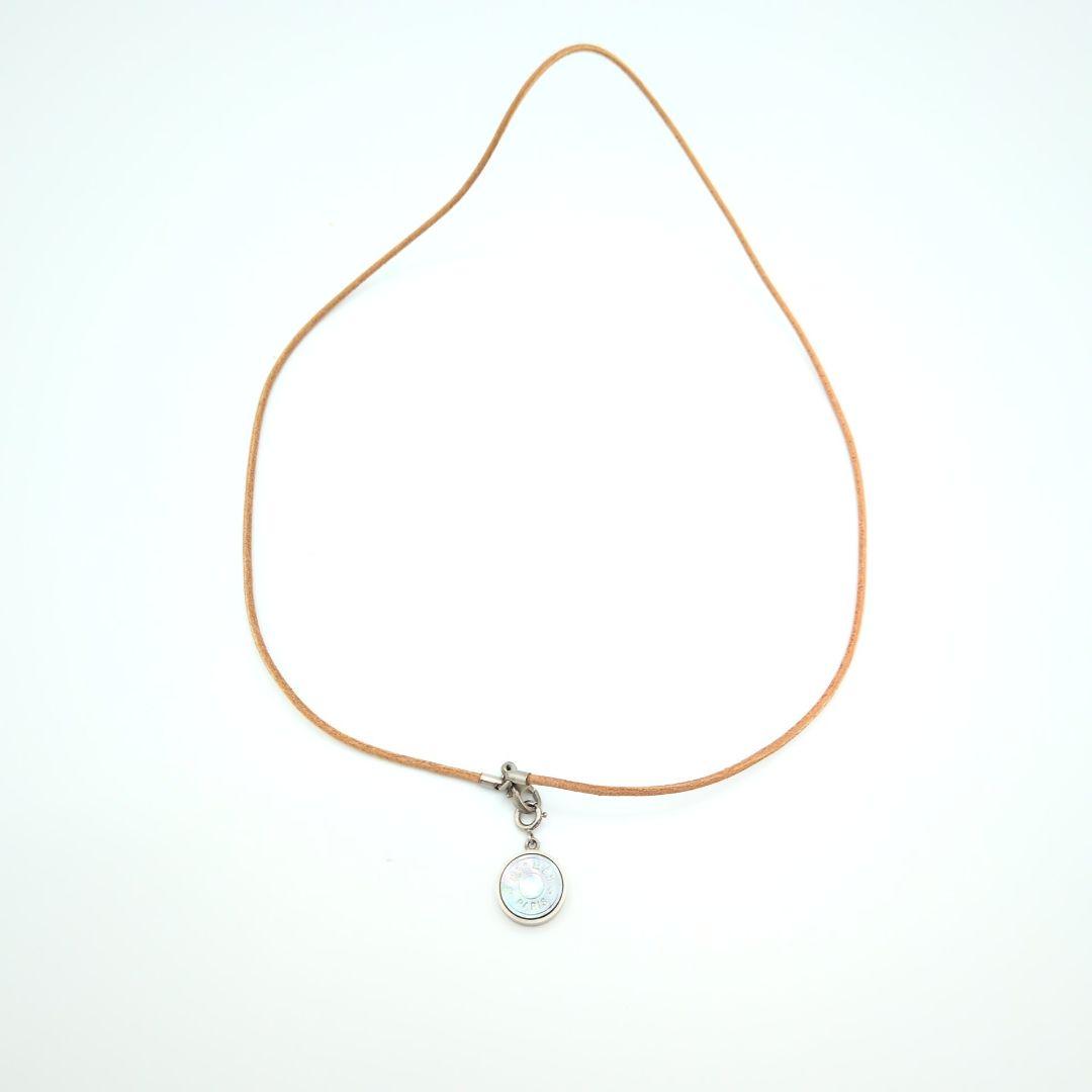 【美品】 エルメス　セリエ ネックレス　ペンダント　シルバー　HERMES