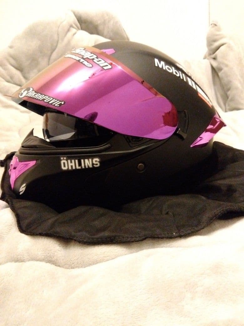 【新品】限定デザイン１点物！希少色！★システムヘルメット★XL『工房SSS』制作