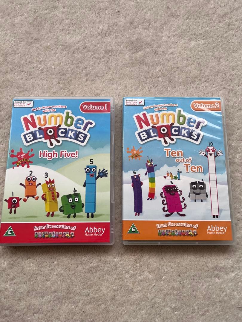 アニメ NumberBLOCKS DVD vol1&vol2