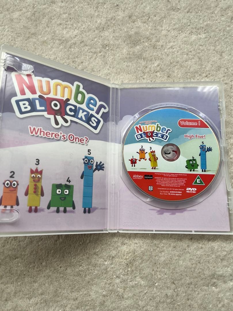 アニメ NumberBLOCKS DVD vol1&vol2