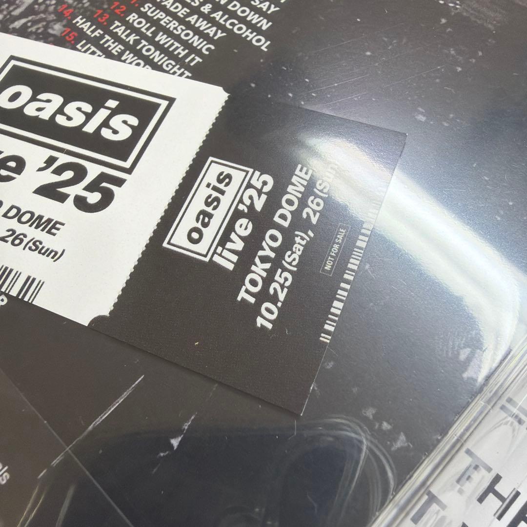 【おまけ付き】　OASIS - DEFINITIVE TOKYO DOME