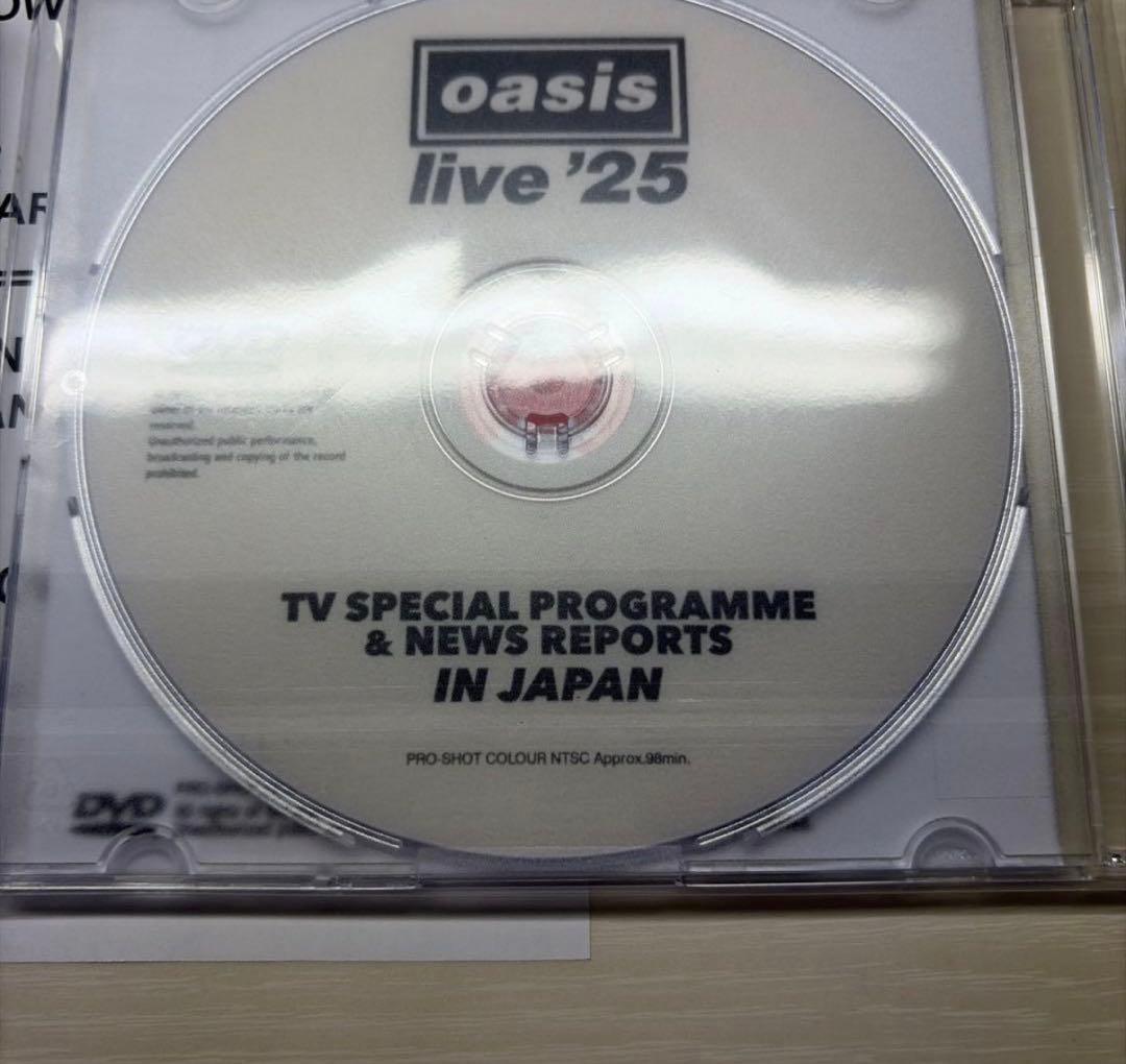 【おまけ付き】　OASIS - DEFINITIVE TOKYO DOME