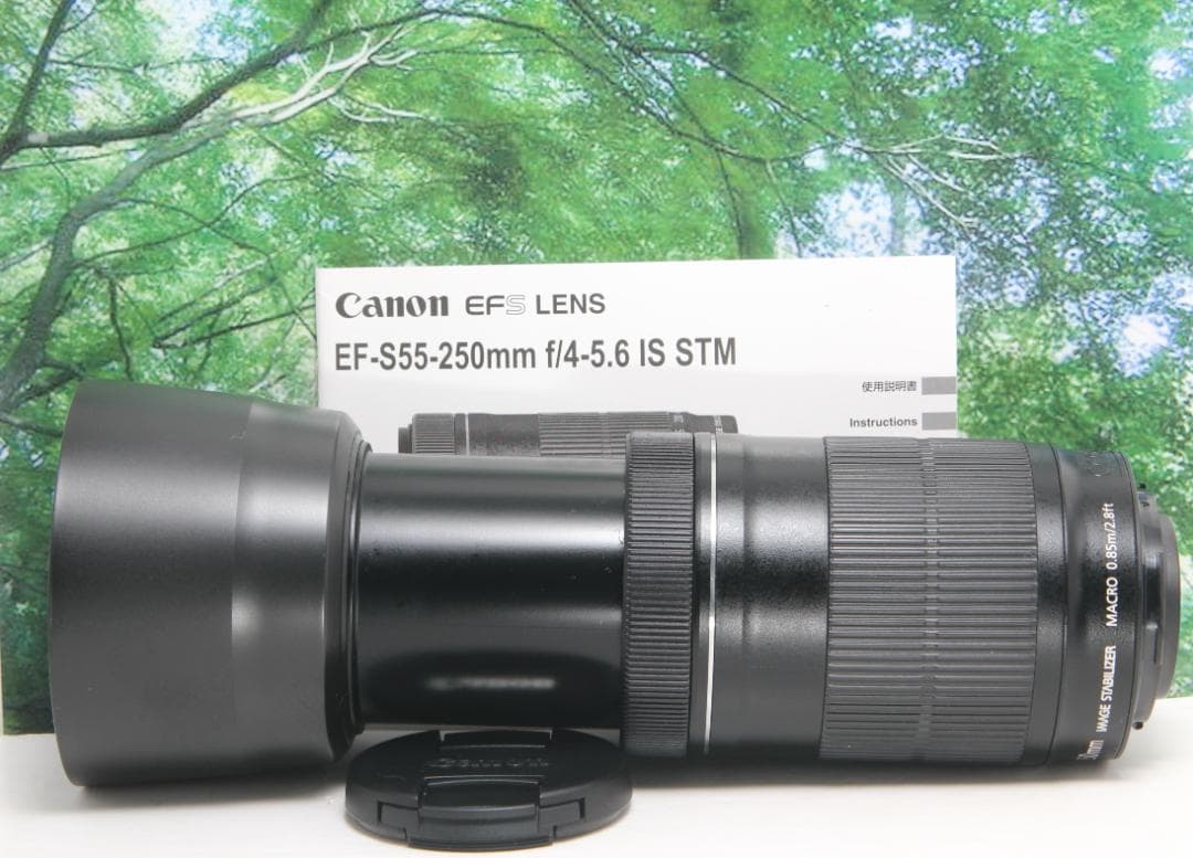 ❤️手ぶれ補正で遠くが超綺麗☆Canon 55-250mm IS STM❤️