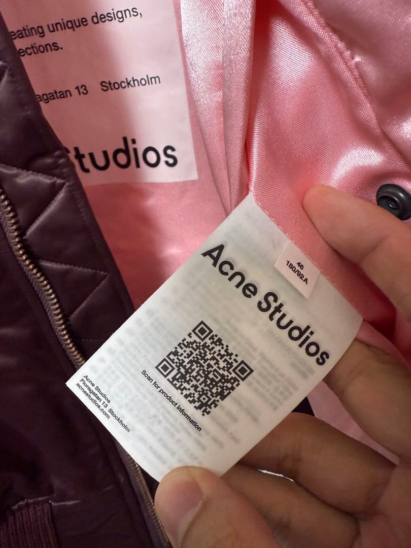 i*b様 Acne Studios 25AW テクニカルボンバージャケット 46