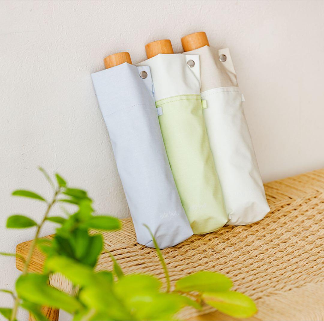 COKAGE+ 3つ折り 折りたたみ日傘 スノーグレー(限定カラー)