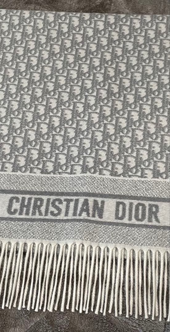 Dior【今期新作】オブリーク カシミヤブレンド & メタリックヤーン◆限定品◆