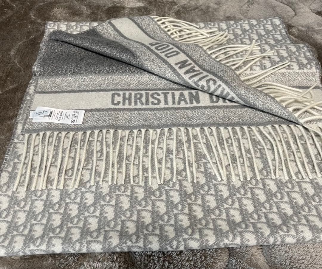 Dior【今期新作】オブリーク カシミヤブレンド & メタリックヤーン◆限定品◆