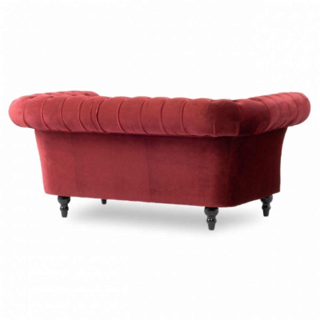 t*o様 レッドベルベットソファ　ANNA SUIやFrancfrancなど好き