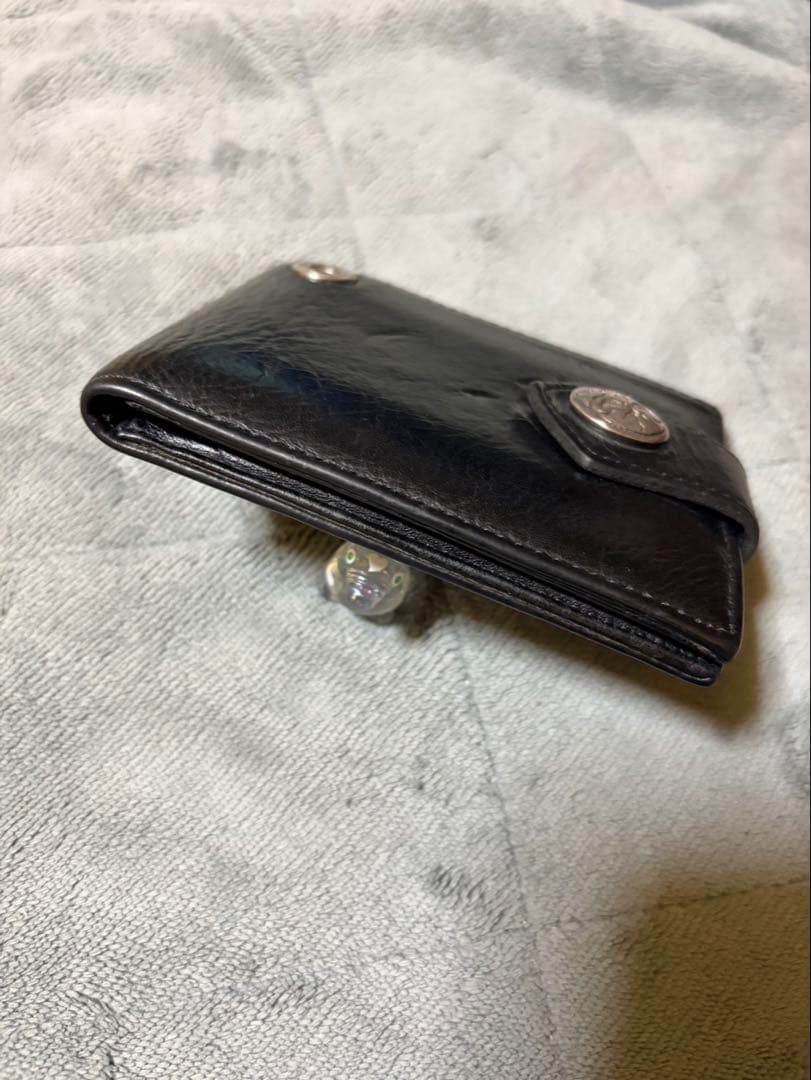 Bill Wall Leather レザーウォレット 状態良好品