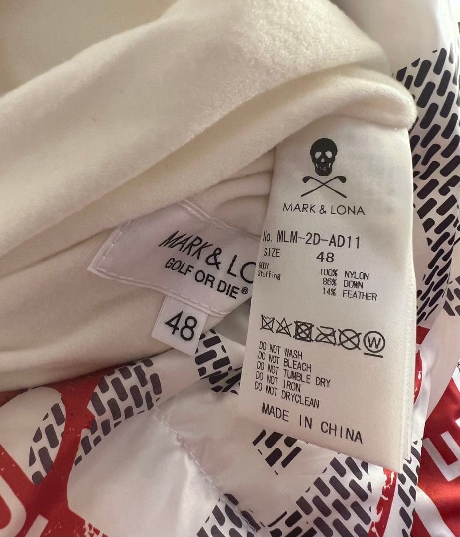 MARK&LONA リバーシブル ダウン