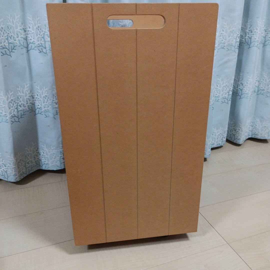 [美品]　隠せるリビング整理ワゴン