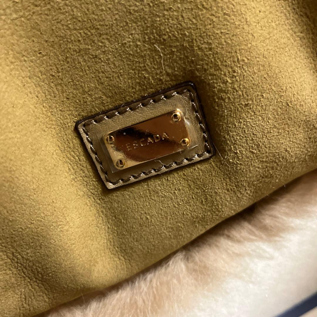 エスカーダ　ファーバッグ　ムートン