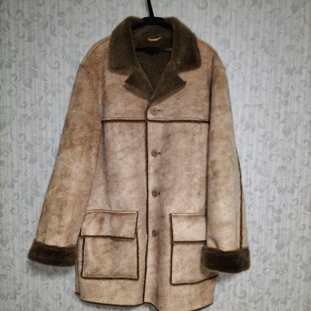 ムートン風コート　未使用　軽い　暖かい