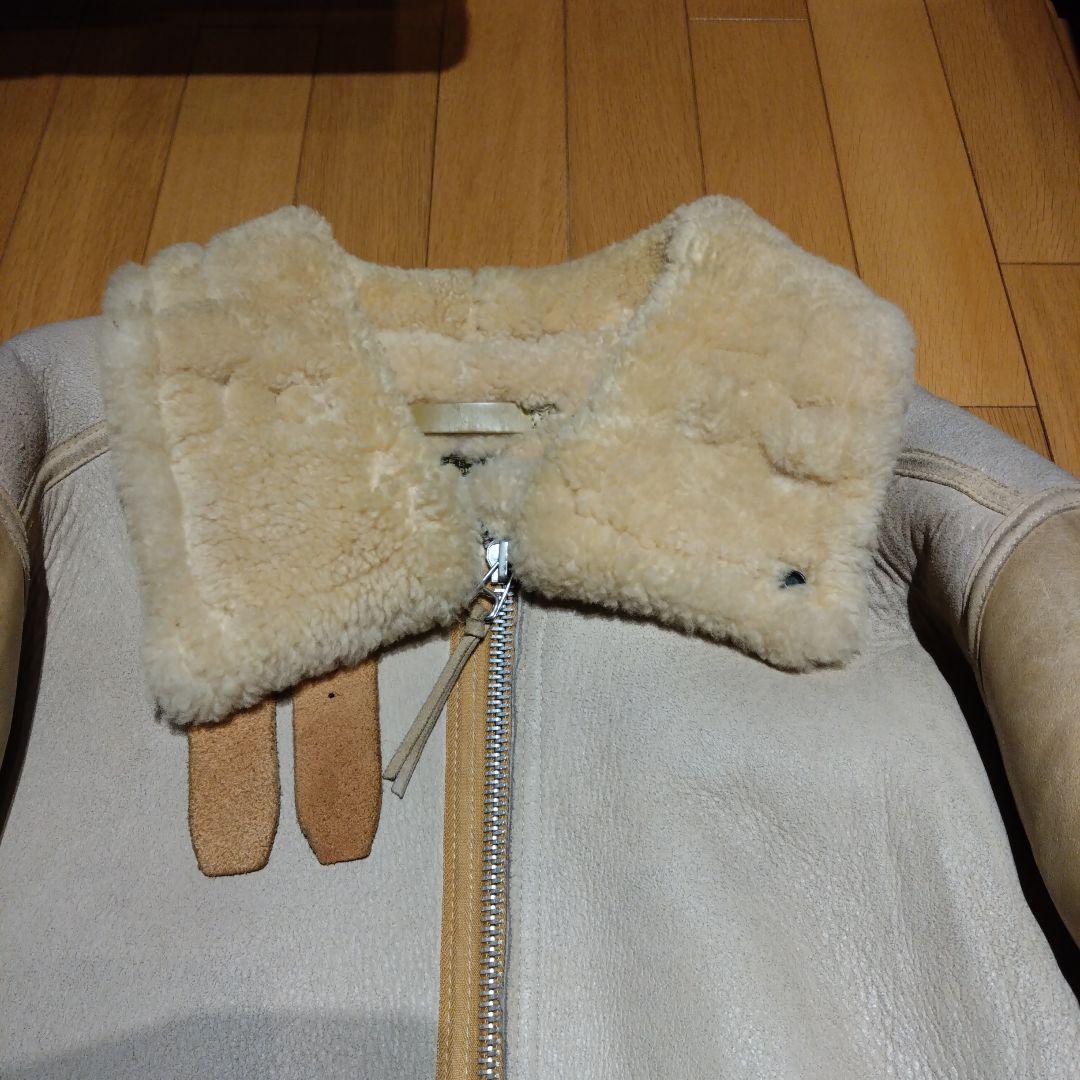 美品AVIREX　ムートンb-3 B3 アーミーエアフォースジャケット