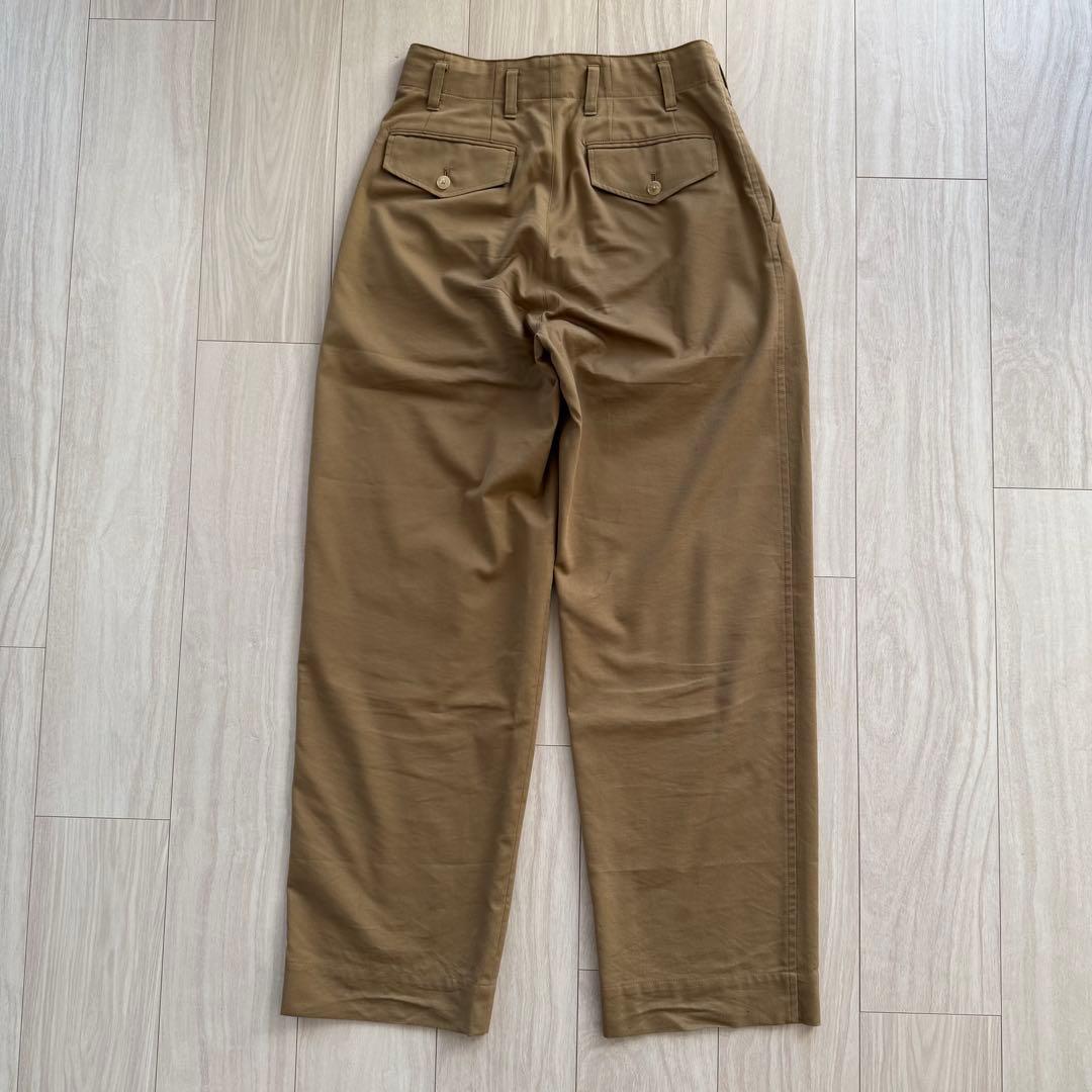 値下げ【オーラリー】SUPERFINEWOOLCOTTONTWILLSLACKS