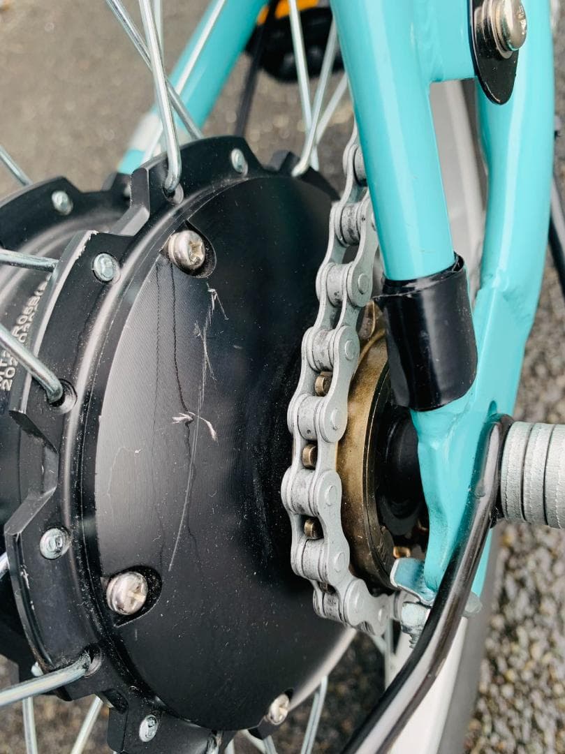 （K435）20インチ折りたたみ　電動アシスト自転車 5.8AH　格安