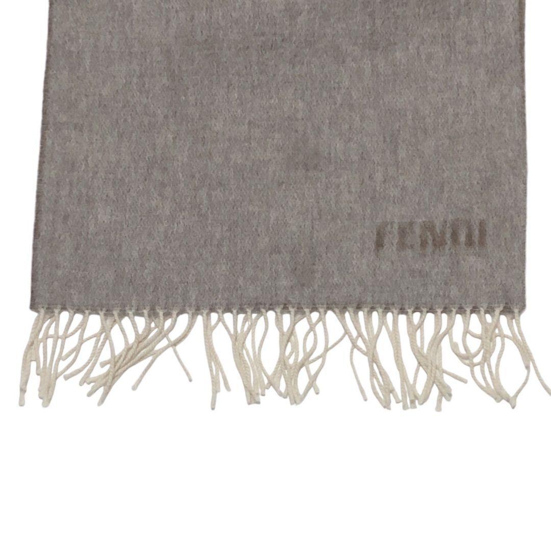 【新品・未使用品・カシミア100%】FENDI フェンディ ロゴ 大判マフラー