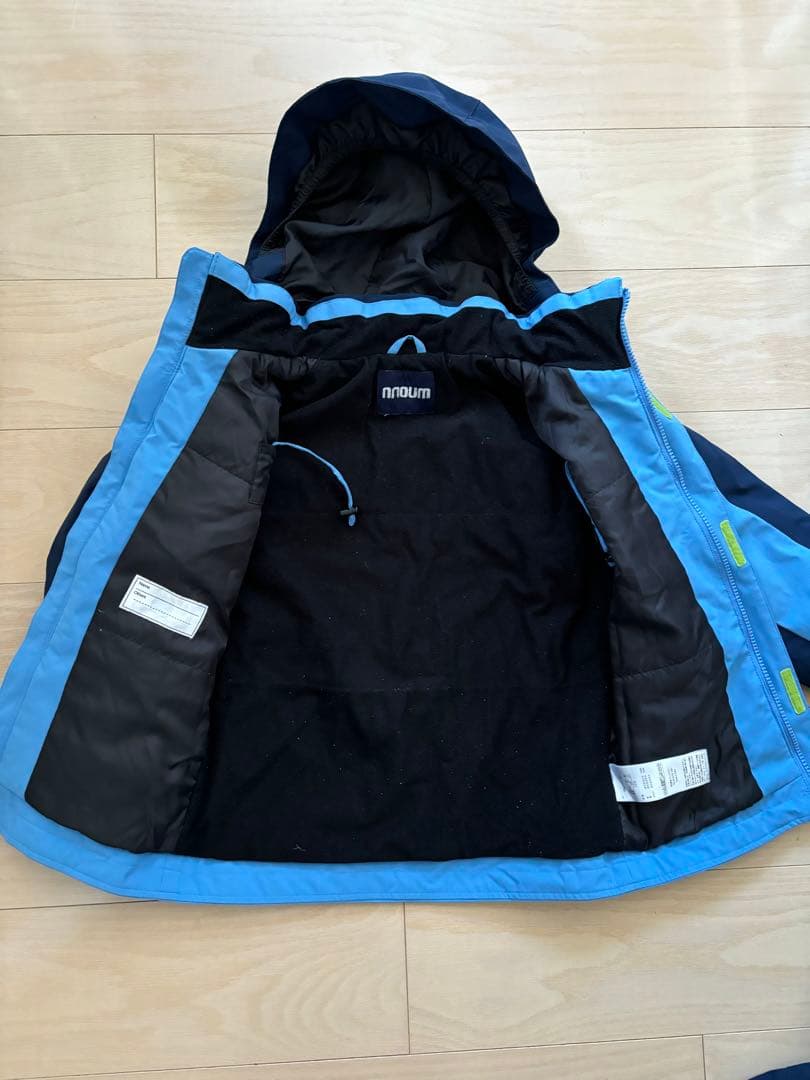 キッズ　ジュニア　スノーウェア・スキーウェアセット120cm