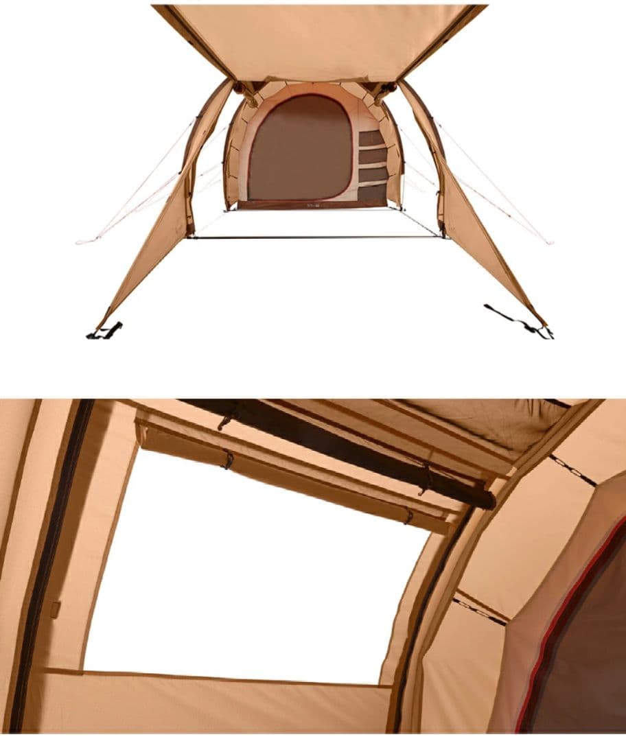 ノルディスク テント 122056 REISA 4 PU TENT カシュー