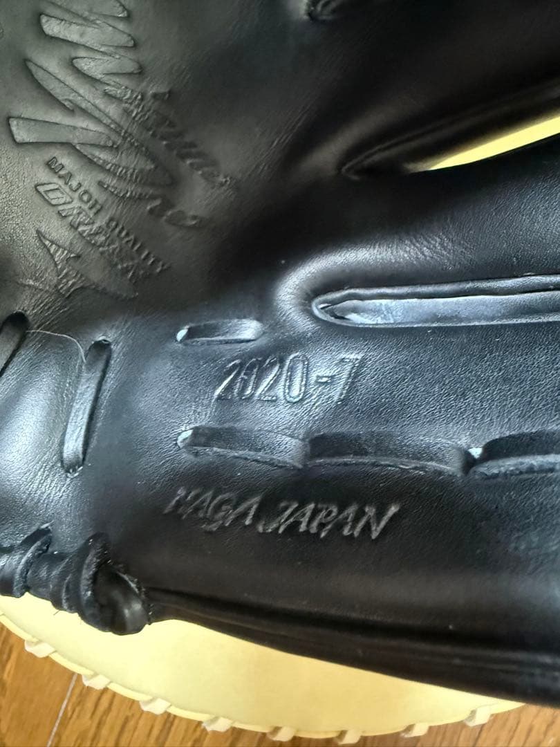 Mizuno Pro 硬式グローブ 岸本耕作氏作　黒