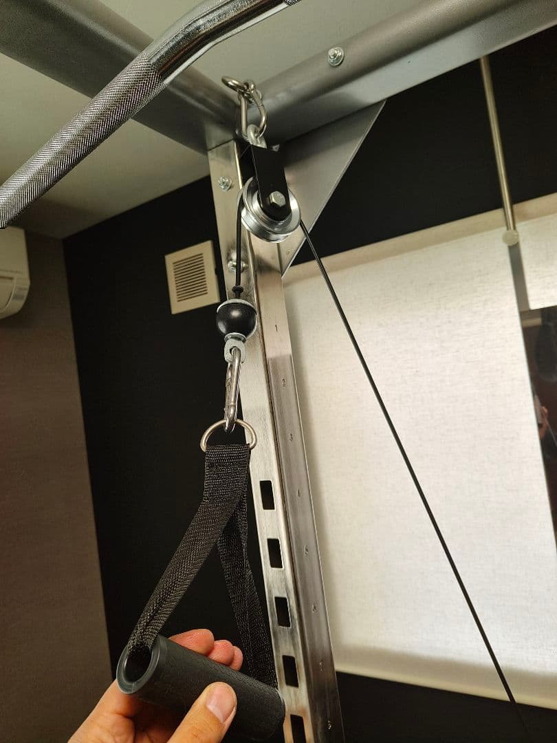 タフスタッフ　cpr-265 バーベルラックとベンチセット　プレートもあり！