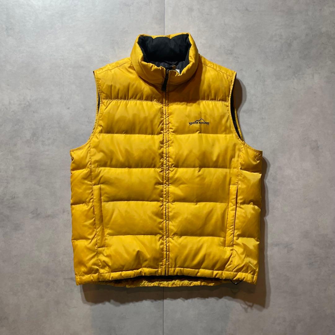 00s Eddie Bauer エディバウアー　ダウンベスト　グースダウン　L