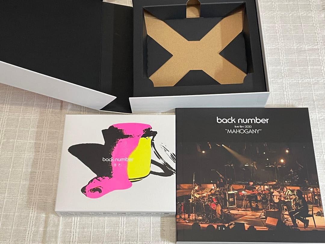 back number 黄色 FC限定 DVD　バックナンバー