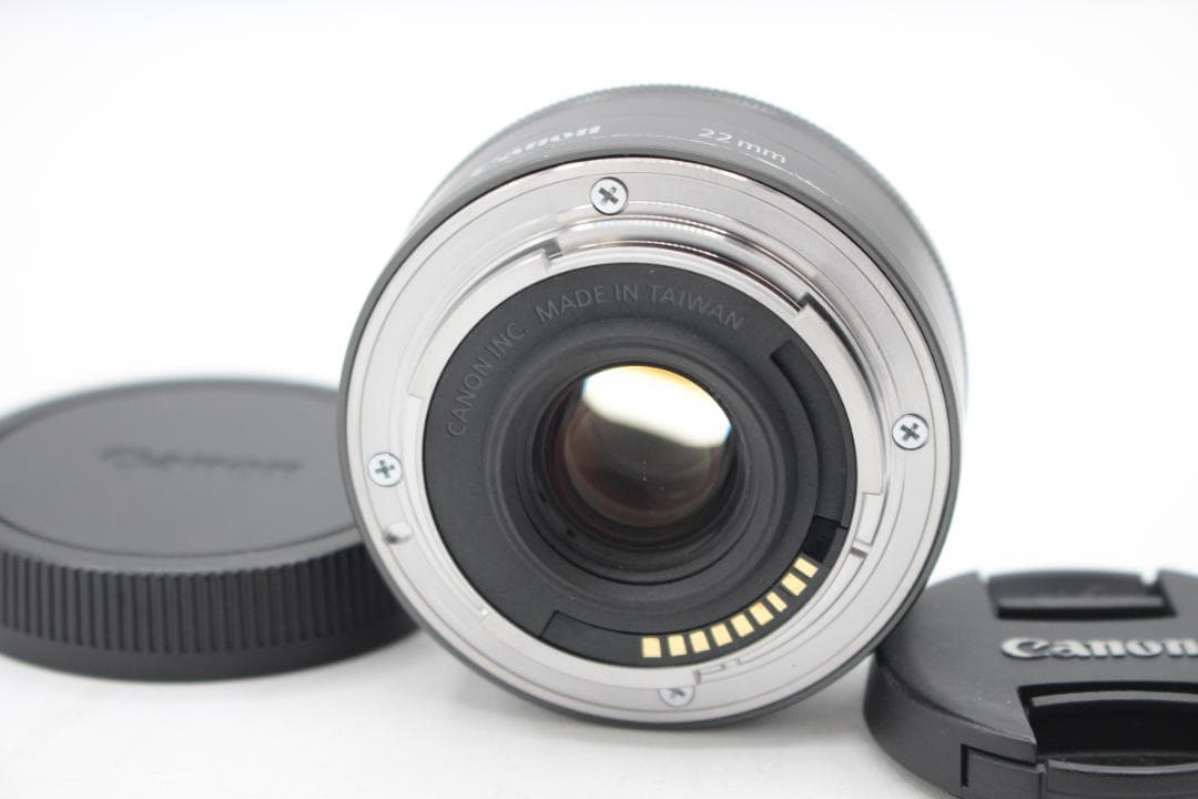 Canon キヤノン EF-M 22mm F2 STM グラファイト◆3183