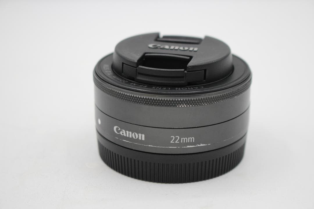 Canon キヤノン EF-M 22mm F2 STM グラファイト◆3183