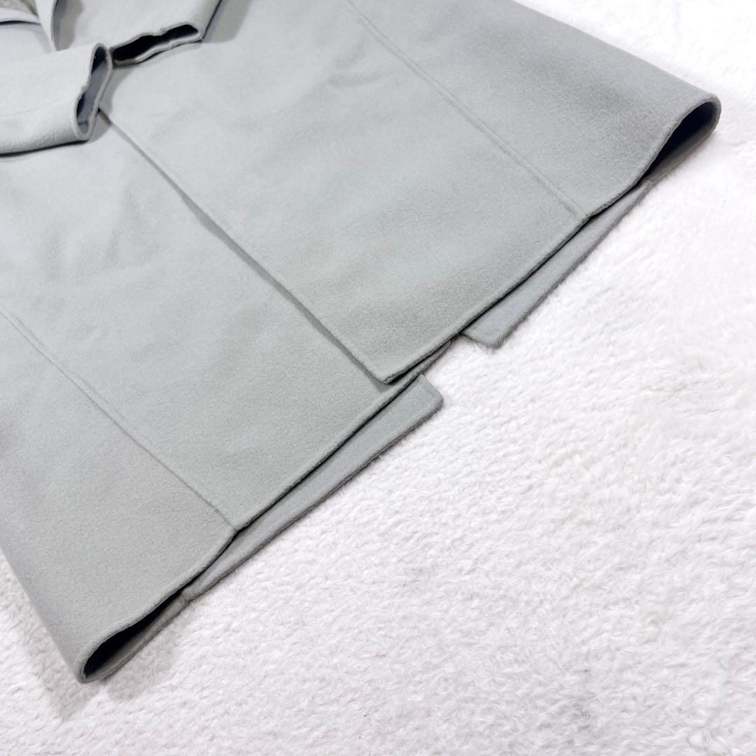 GALERIE VIE ライトメルトンチェスターコート ライトグリーン Mサイズ