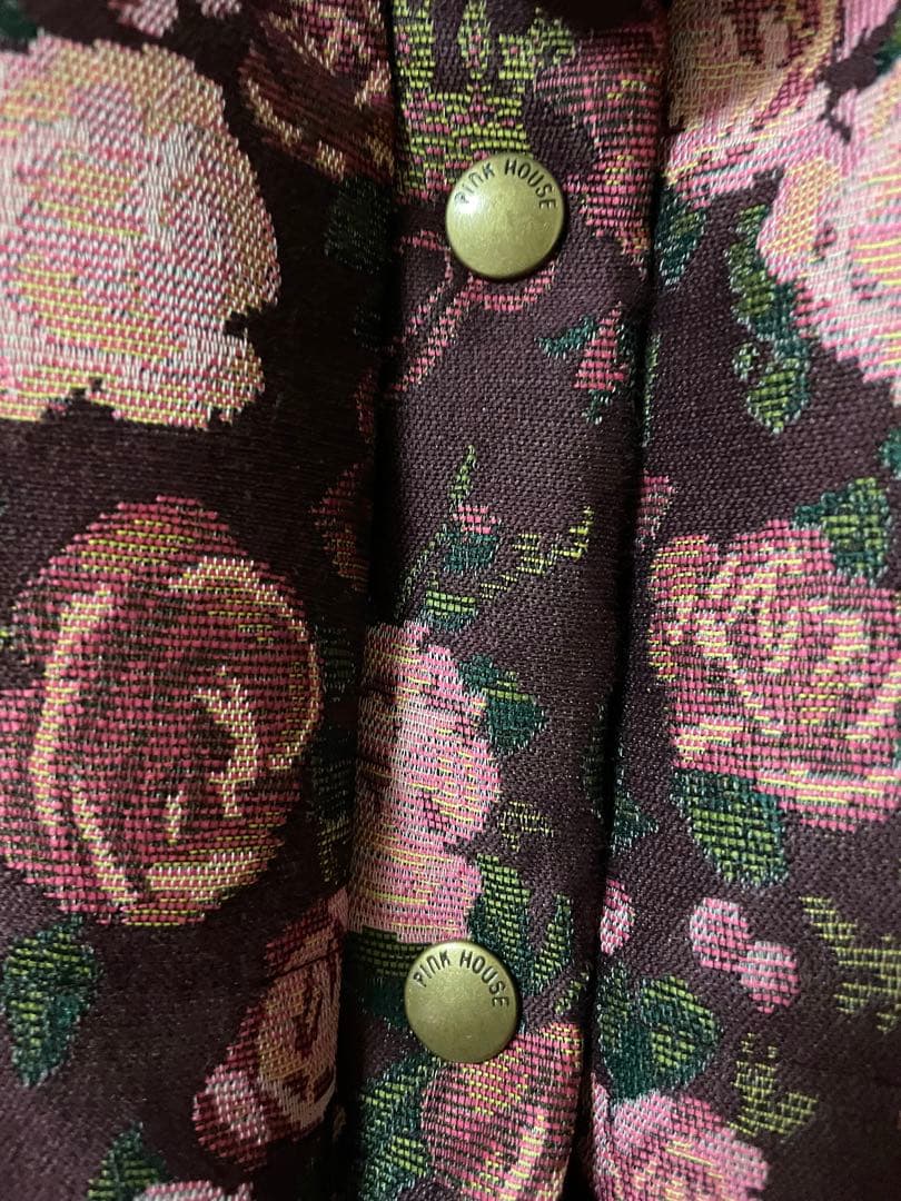 ピンクハウス☆ローズゴブランショートコート