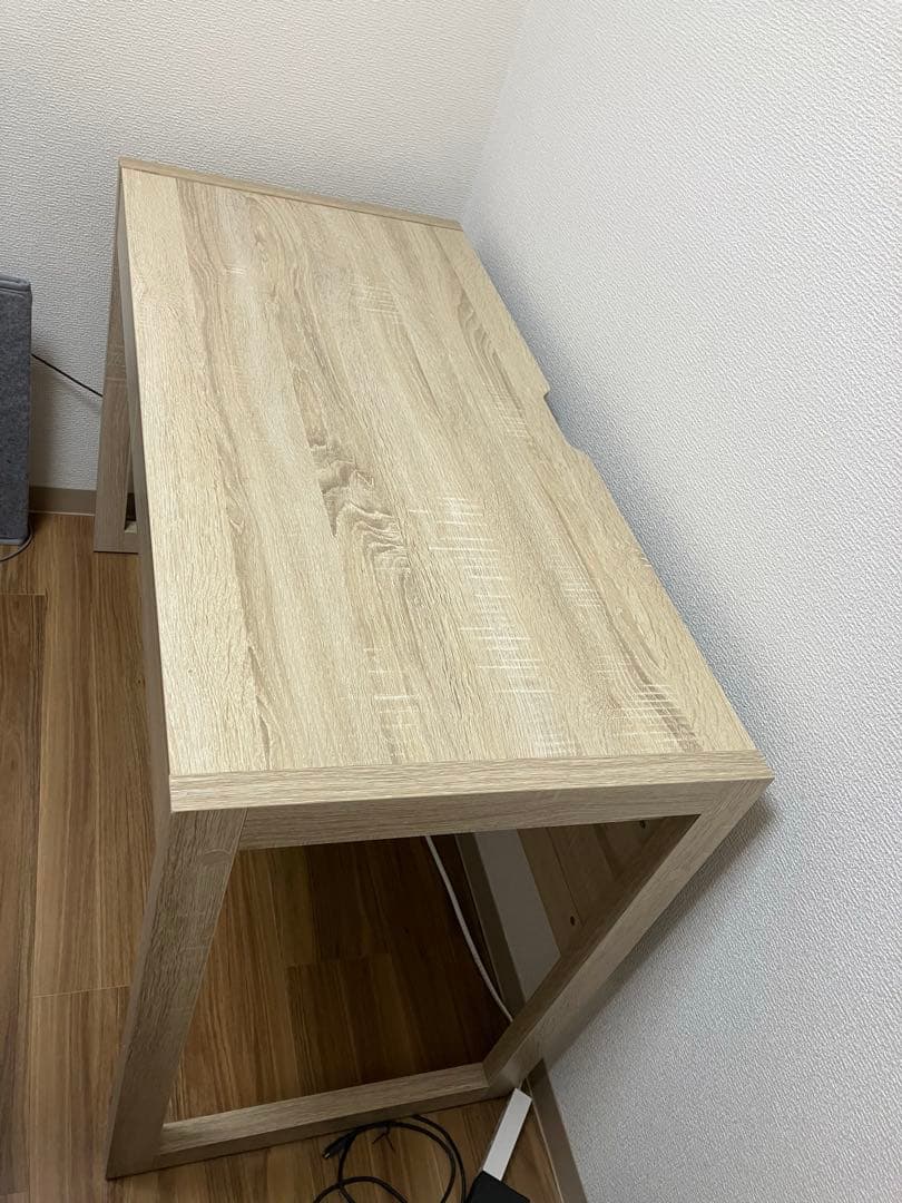 パソコンデスク 書斎デスク 引き出し付き 学習机 テレワーク