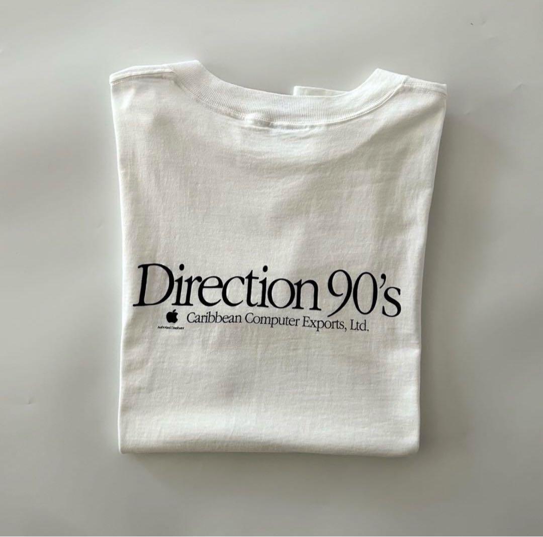 【希少】90s Apple バックプリント プロモTシャツ シングルステッチ