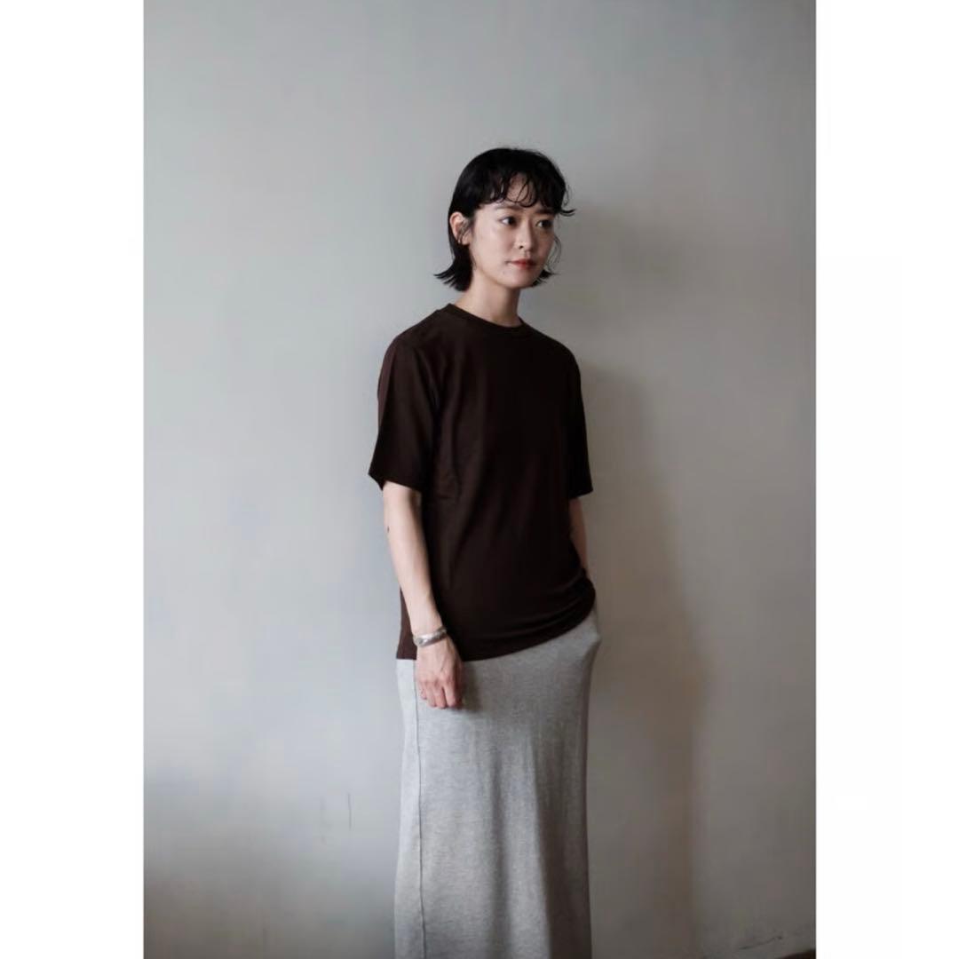 【定価1.3万】LIFiLL Woolish Tee Tシャツ　ブラウン