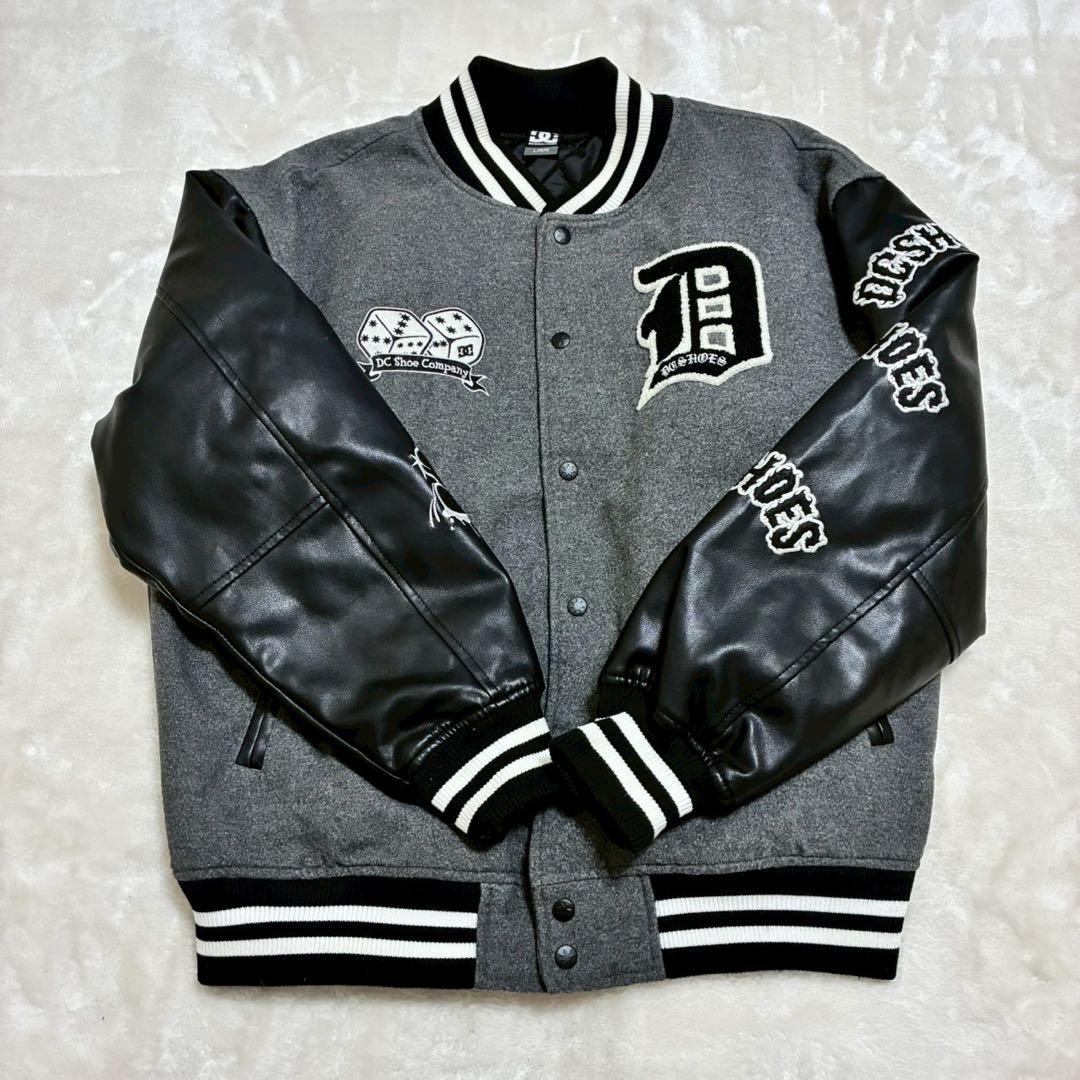 DC Shoes 24VARSITY JACKET ディーシー　スタジャン L