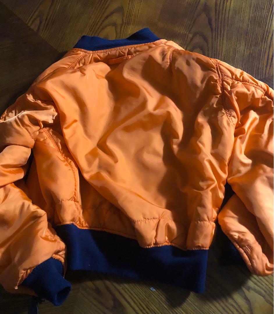 ALPHA MA1 フライトジャケット ネイビー M