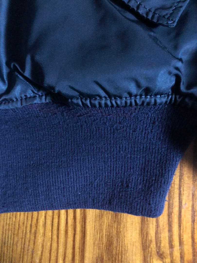 ALPHA MA1 フライトジャケット ネイビー M