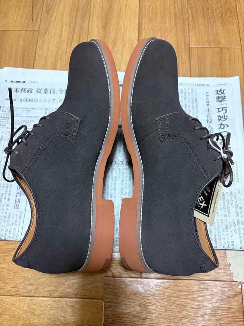 リーガル ダービーシューズ 50AL BJ ダークブラウン スエード 25cm