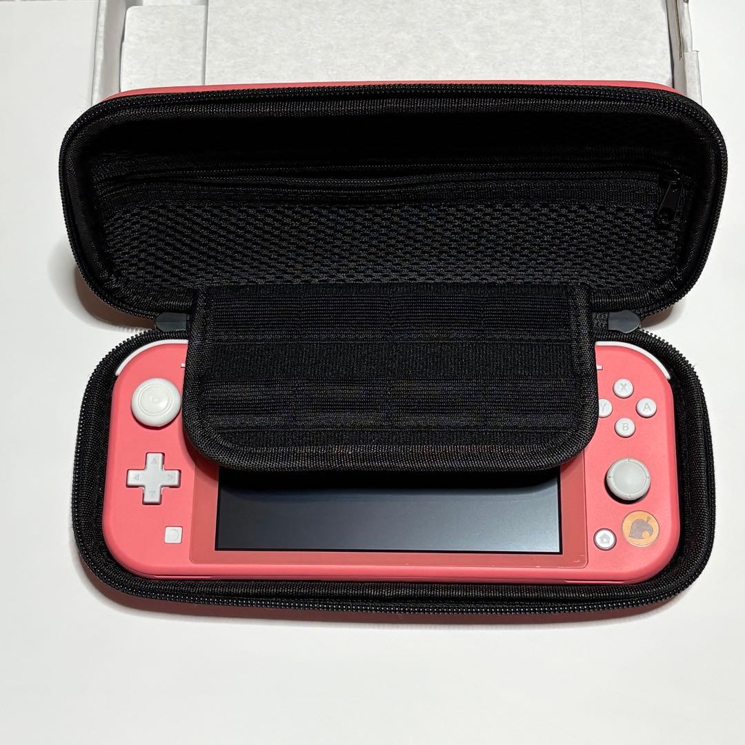 Nintendo Switch Lite コーラルピンク あつ森セット