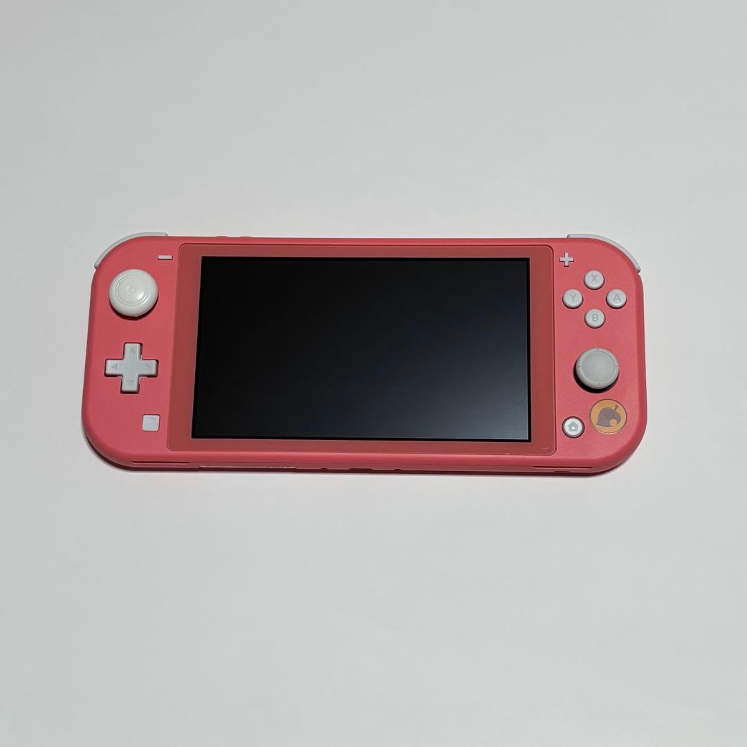Nintendo Switch Lite コーラルピンク あつ森セット
