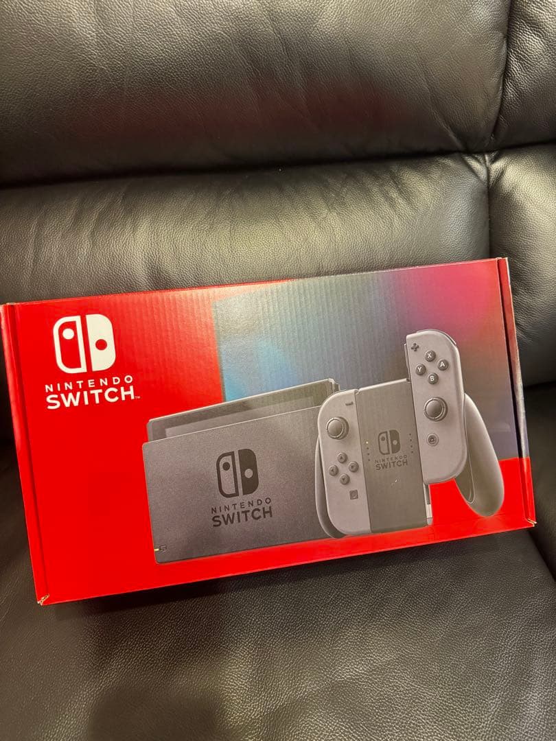 【ほぼ未使用】Nintendo Switch グレー 本体