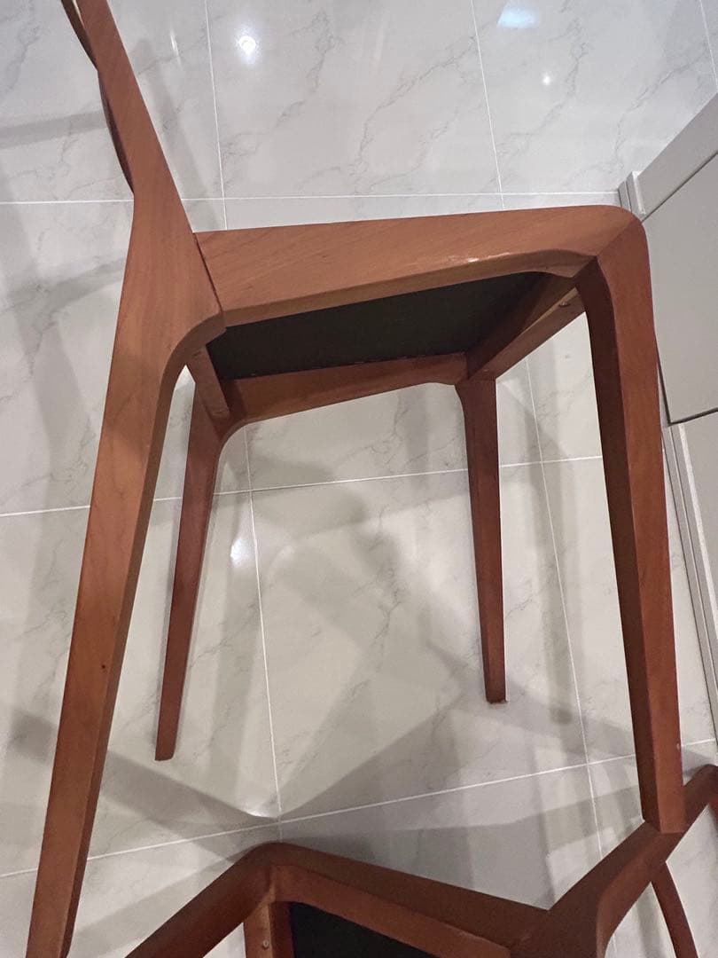 PORADA ポラダ　アクタス　チェリー ダイニングチェア (在庫２脚)