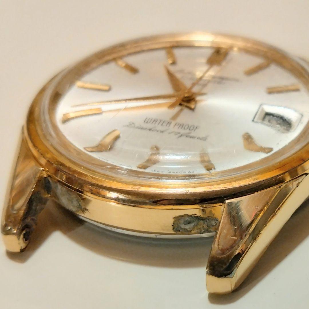 セイコー 機械式時計 チャンピオン カレンダー860 手巻き ゴールド 本体のみ