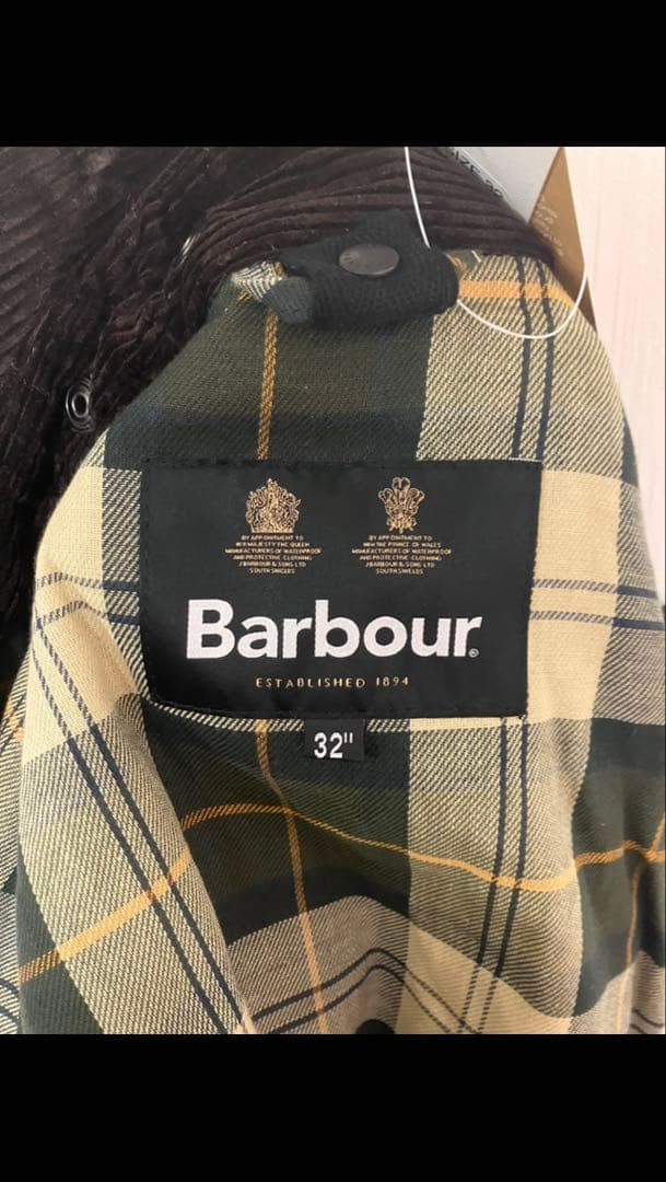 Barbour/BEDALE/32/新品未使用/コーデュロイ/オイルドジャケット
