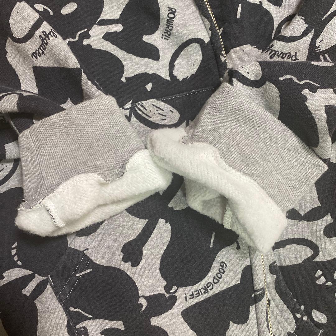 PEARLY GATES パーリーゲイツ スヌーピー パーカー サイズ6 裏起毛