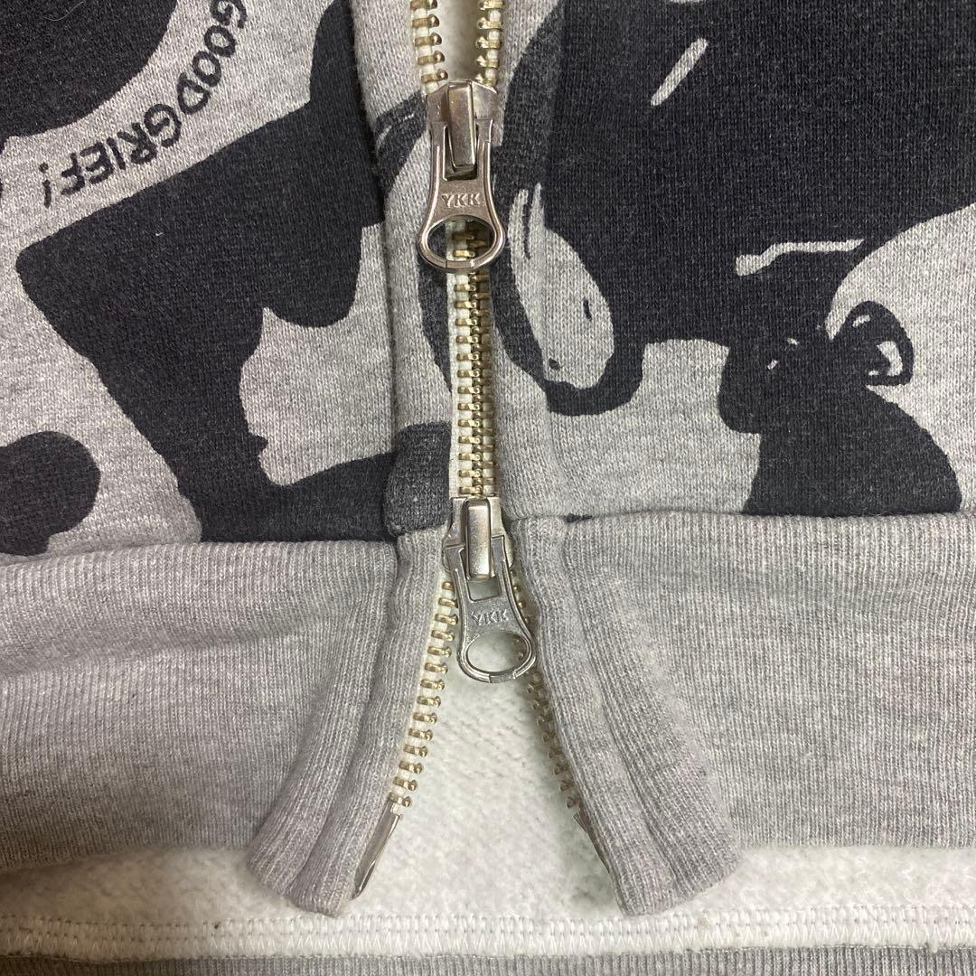 PEARLY GATES パーリーゲイツ スヌーピー パーカー サイズ6 裏起毛