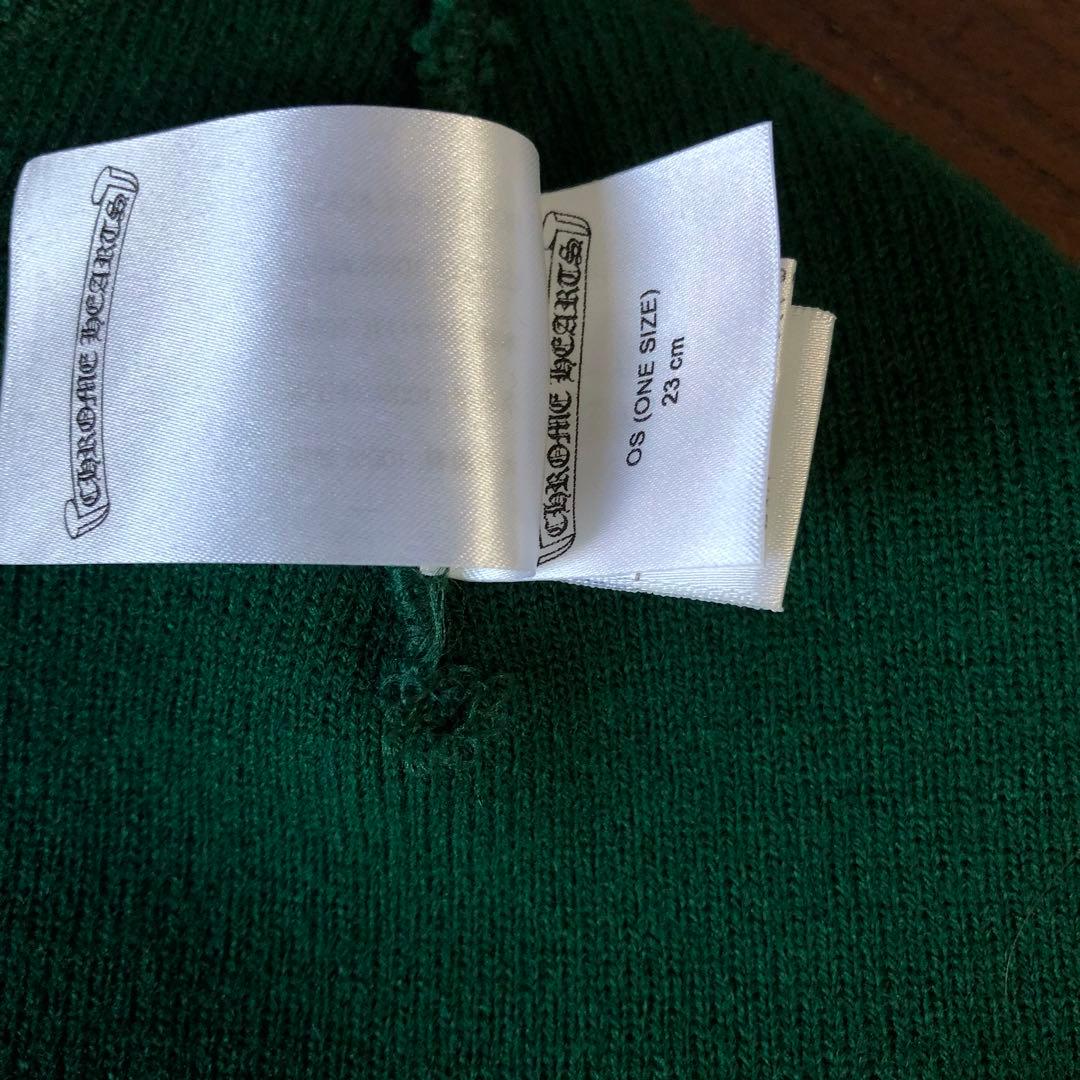 CHROME HEARTS クロムハーツ マッティボーイ ビーニー グリーン