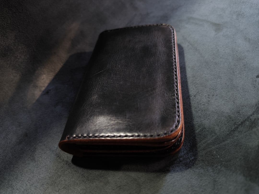 石山 裕也様オーダーカスタム　HORWEENクロムエクセル トラッカーウォレット